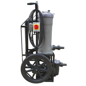 Waterco UltraVac Portable Filter Cart - Leaf trapper