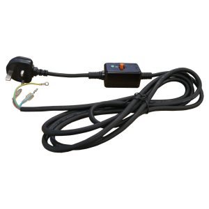 Plastica AG Mini UK Plug with RCD and 3m Cable