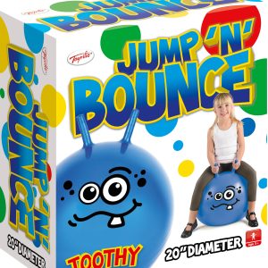 50cm Jump 'N' Bounce Toothy Hopper - Blue