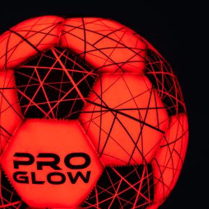 Pro Striker Glow Ball Size 5 - Orange