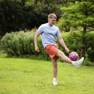 Mavrix Neoprene Football Size 5 - Pink