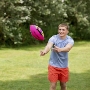 Mavrix Neoprene American Football Size 6 - Pink