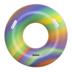 47" Rainbow Swim Tube