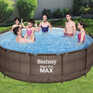 12' x 39.5" Steel Pro Deluxe Pool Set