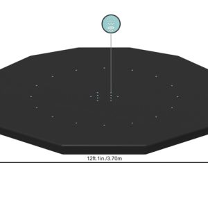 12'/3.66m Round Pool Cover