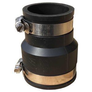 1.5in-2in Flexible Rubber Reducing Connector