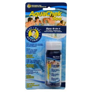 AquaCheck 6 in 1 Spa Test Strips (50) - CLEARANCE