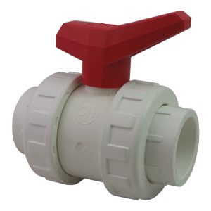2in White Double Union Ball Valve