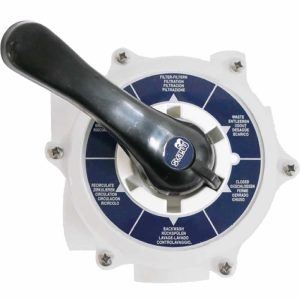 Lacron 1.5in White 6 Way Multiport Valve - Pre 2004
