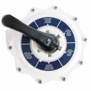 Lacron 2in White 6 Way Multiport Valve - Pre 2004