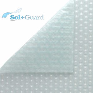 Plastica GeoBubble Sol+Guard Weave Solar Cover per sqm