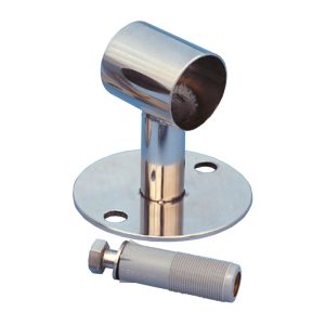 Plastica 1.25in 316 Stainless Steel Open Handrail Bracket