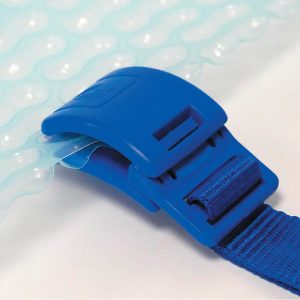 Plastica Piranha Clips - Blue Pack of 50