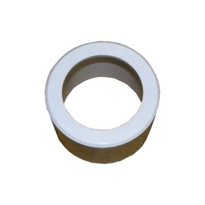 2in to 1.5in Plastica White Plain Reducer - Single