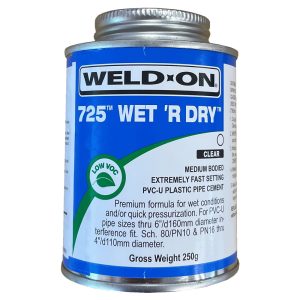 WELD-ON Wet 'R Dry 725 - 240ml