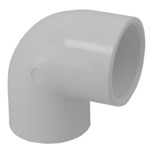 2in Plastica White 90 Deg Elbow P P - Pack of 10