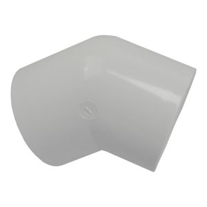 2in Plastica White 45 Deg Elbow P P - Pack of 10