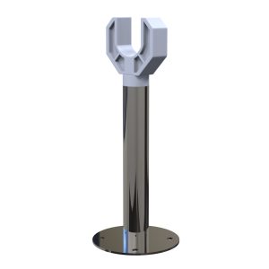 Plastica Slidelock 43mm Base Plate End Stand with Fixings