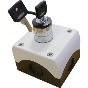Plastica 3 Position Rotary Key Switch Powerpack 100