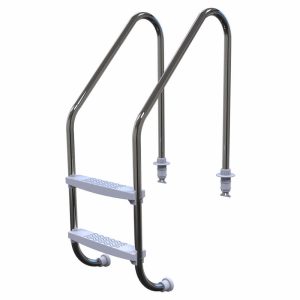Plastica 38mm (1.5in) 2 Tread ABS Standard Ladder in 304 Grade Stainless Steel