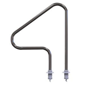 Plastica 38mm (1.5in) Single Gibraltar Grabrail with Compression Anchor Fixing in 304 Grade Stainless Steel