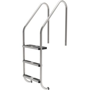 Plastica 43mm (1.7in) 3 Tread Standard Ladder in 316 Grade Stainless Steel
