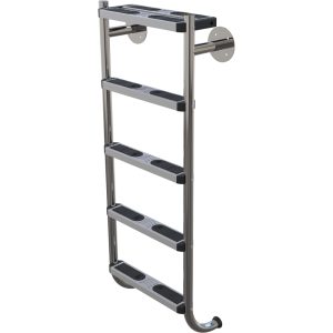 Plastica 43mm (1.7in) 5 Tread Undercover Ladder in 316 Grade Stainless Steel