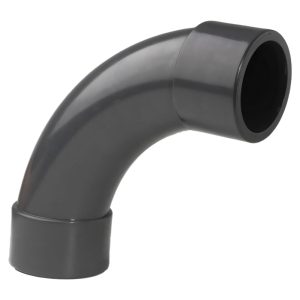 1.5in Grey PVC 90 Deg Bend P P 15 Bar