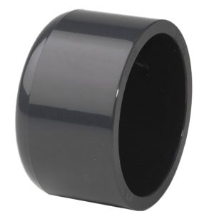 1.25in Grey PVC End Cap 15 Bar