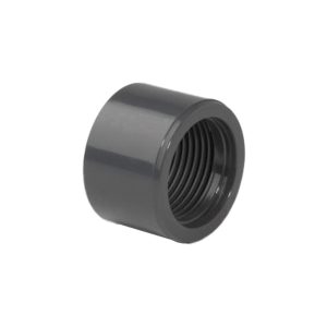 0.75in x 0.5in Grey PVC Reducing Bush Plain/BSP
