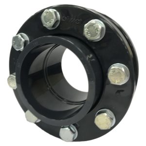140mm Grey PVC Butterfly Valve Kit