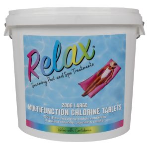 5kg Relax Pool Multi-Pool Tablets - 200g