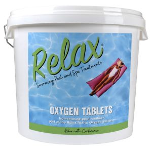 5kg Relax Pool Oxygen Tablets - Box of 4