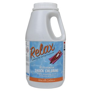 2kg Relax Pool Granular Shock Chlorine - Box of 6