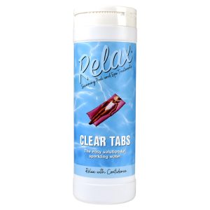 Relax Pool Clear Tabs - Box of 12