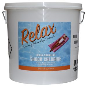 10kg Relax Pool Granular Shock Chlorine