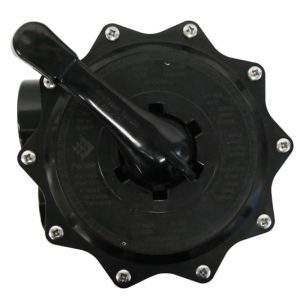 Pentair Tagelus 2in Black 6 way Top Mount Multiport Valve