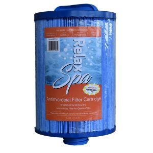 Relax Spa Antimicrobial Filter Cartridge for iQue Hot Tubs - Including Refillable Pod System