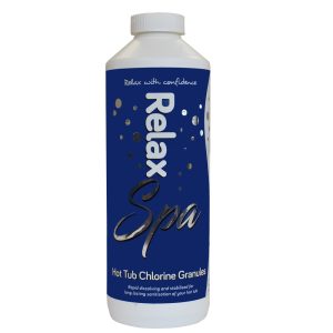 1kg Relax Spa Stabilised Chlorine Granules - Box of 6