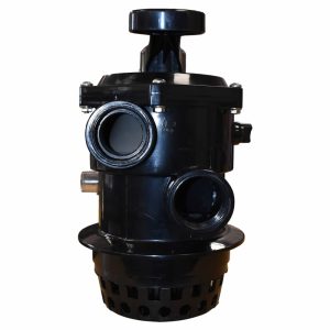 Plastica iFlo 1.5in Black 6 WayMultiport Valve
