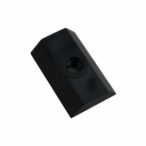 Plastica Black Small Outer Wedge Pack of 10