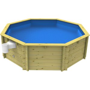 Plastica 10ft Wooden Fun Pool 3ft deep Package