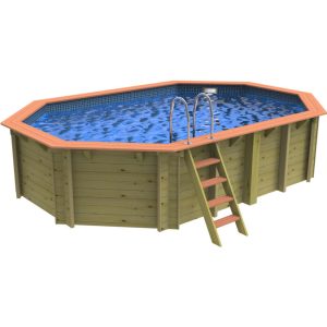 Plastica Belgravia Wooden Pool Package with Argonaut/Endurance Filtration & SwimMaster Counter Current