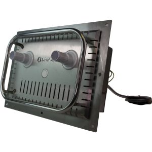 X-Stream Stainless Steel Niche with Grab Rail Dual Pump