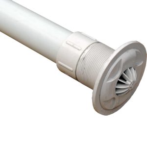 Certikin 1.5in Concrete Fixed Grate Inlet with Plumbed Pipe